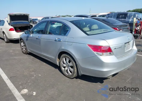 2008 Honda Accord 3.5 Ex-L из США, поврежденный, VIN 1HGCP36868A021207